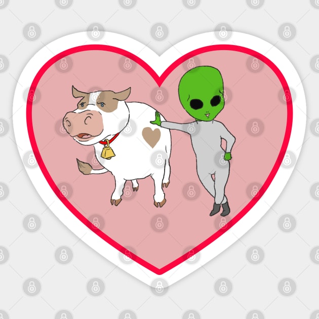 Moo Romance Sticker by CastleofKittens